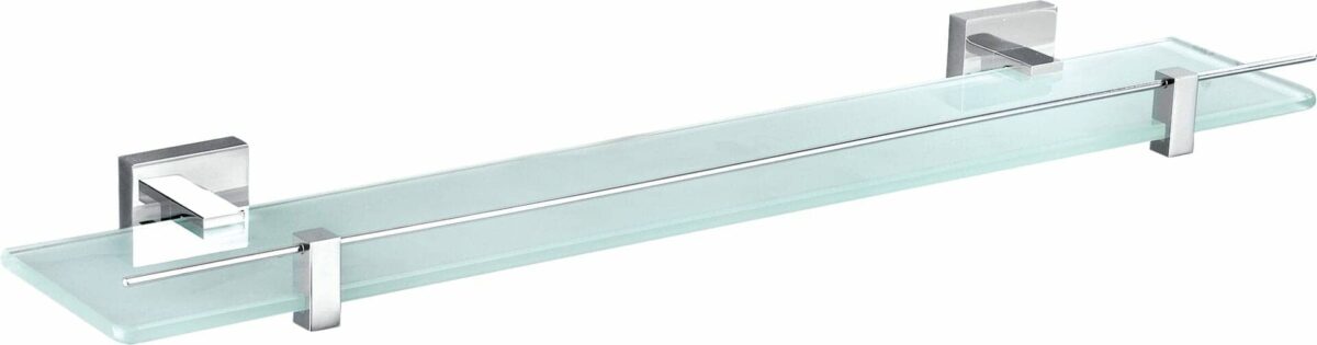 Sara Glass Shelf - Chrome | 8927