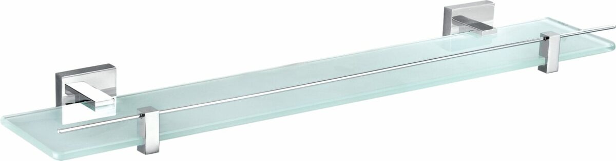 Sara Glass Shelf - Chrome | 8927