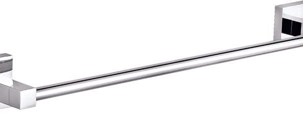 Sara Single Towel Rail 750mm - Chrome | 8912-75cm