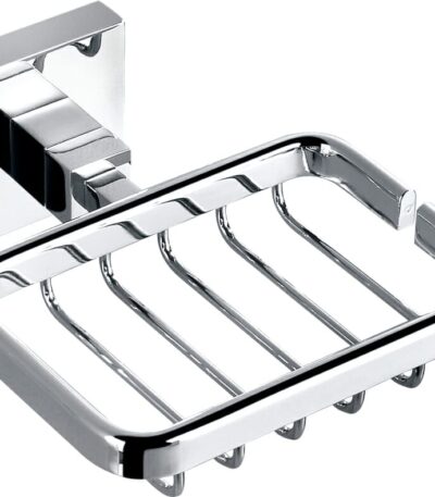 Sara Wire Soap Basket - Chrome | 8924