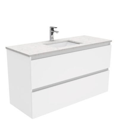 Sarah Bianco Marble Undermount 1200 Quest Wall-Hung Vanity