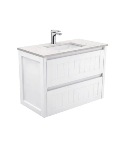 Sarah Bianco Marble Undermount 900 Hampton Wall-Hung Vanity