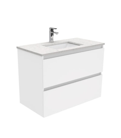 Sarah Bianco Marble Undermount 900 Quest Wall-Hung Vanity