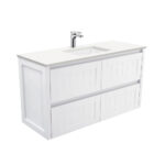 Sarah Crystal Pure Undermount 1200 Hampton Wall-Hung Vanity