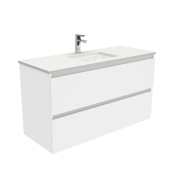 Sarah Crystal Pure Undermount 1200 Quest Wall-Hung Vanity