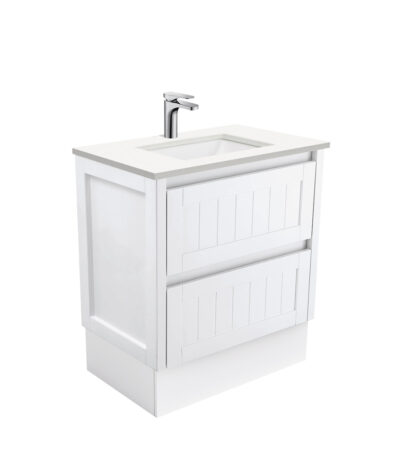 Sarah Crystal Pure Undermount 750 Hampton Vanity on Kick