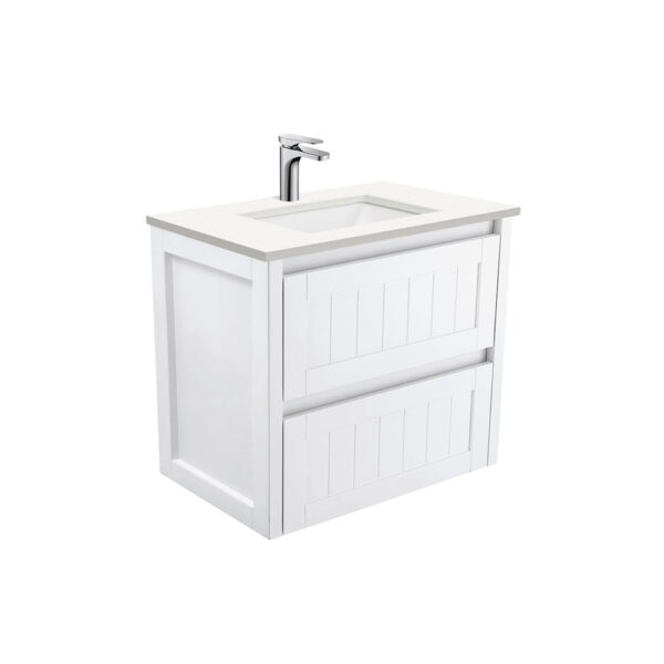 Sarah Crystal Pure Undermount 750 Hampton Wall-Hung Vanity