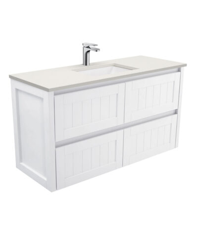 Sarah Roman Sand Undermount 1200 Hampton Wall-Hung Vanity