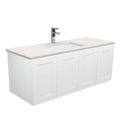 Sarah Roman Sand Undermount 1200 Mila Wall-Hung Vanity