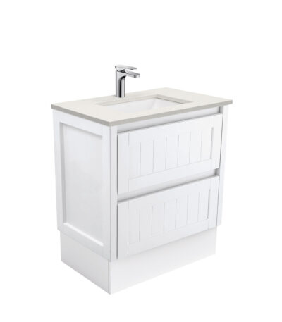 Sarah Roman Sand Undermount 750 Hampton Vanity on Kick