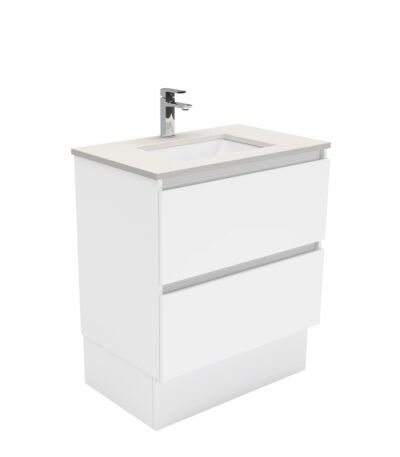 Sarah Roman Sand Undermount 750 Quest Vanity on Kick