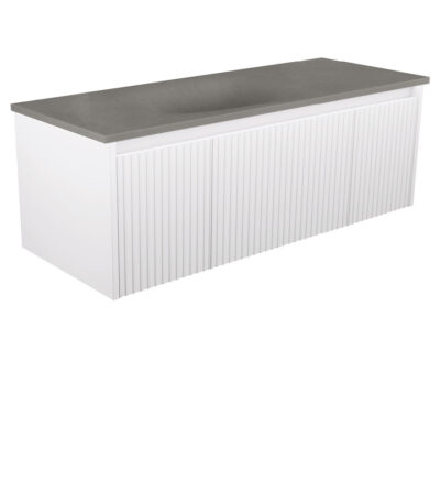 Satori Alina Satin White 1200 Wall-Hung Vanity