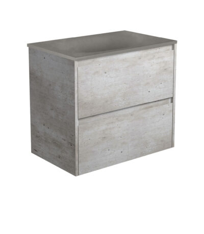 Satori Amato 750 Industrial Wall-Hung Vanity, Industrial Panels
