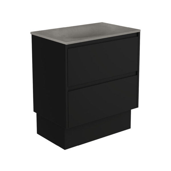 Satori Amato 750 Satin Black Vanity On Kick, Satin Black Panels