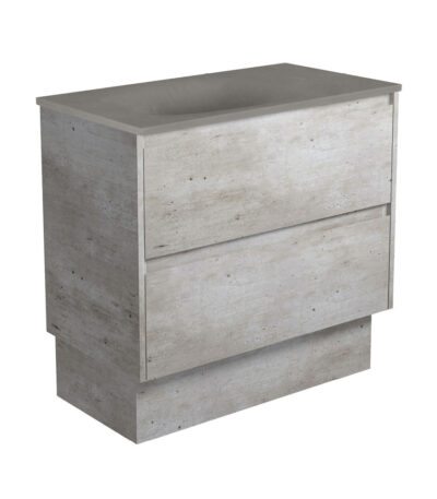 Satori Amato 900 Industrial Vanity On Kick, Industrial Panels