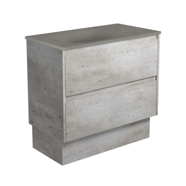 Satori Amato 900 Industrial Vanity On Kick, Industrial Panels