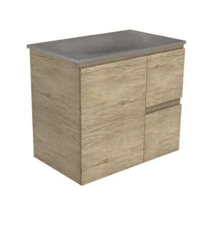 Satori Edge 750 Scandi Oak Wall-Hung Vanity