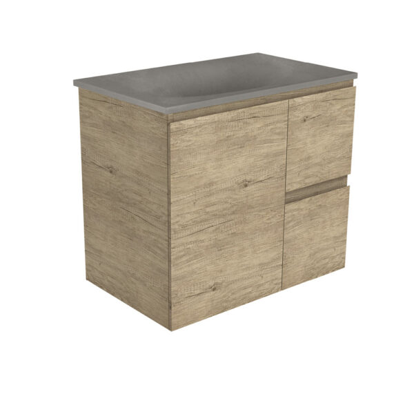 Satori Edge 750 Scandi Oak Wall-Hung Vanity