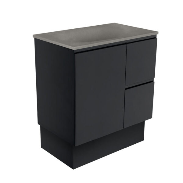 Satori Fingerpull 750 Satin Black Vanity On Kick