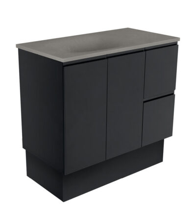 Satori Fingerpull 900 Satin Black Vanity On Kick