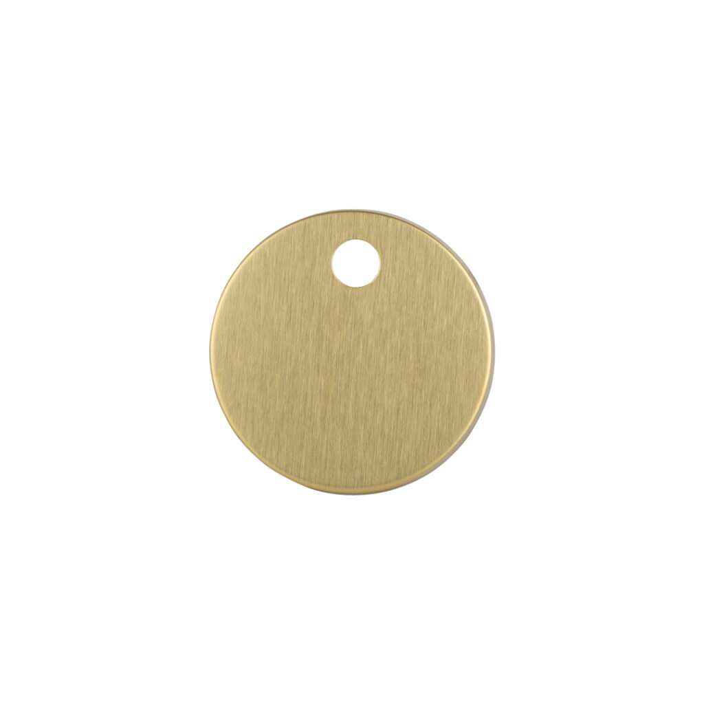 Sela Toilet Clips - Brushed Brass