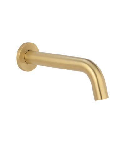 Sensor Wall-Mounted Spout - Brushed Brass