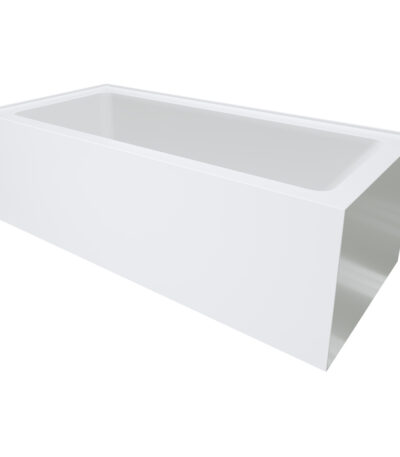 Sentor Right-Hand Acrylic Corner Bath, 1650mm