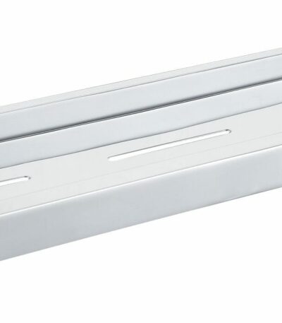 Seto Brass Square Metal Shelf - Chrome - 453mm | 3812