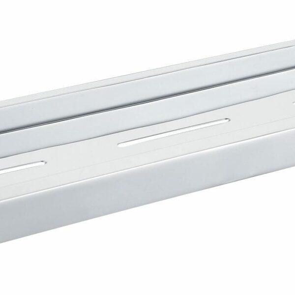 Seto Brass Square Metal Shelf - Chrome - 453mm | 3812