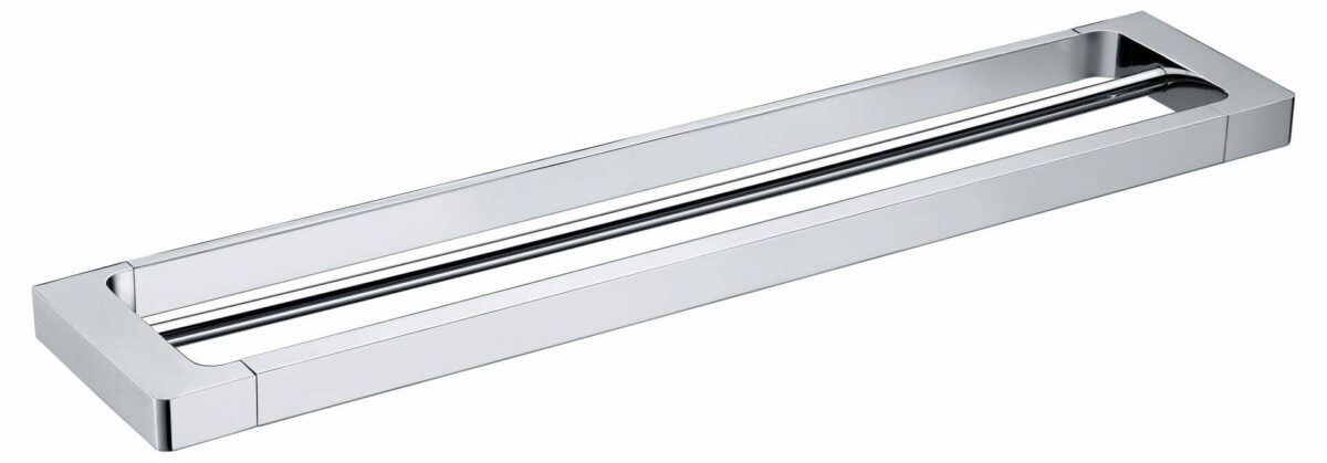 Seto Double Towel Rail 800mm - Chrome | 3804-800