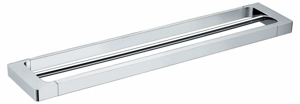 Seto Double Towel Rail 800mm - Chrome | 3804-800