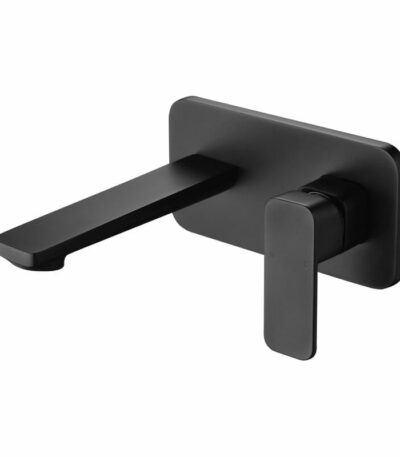 Seto Wall Basin Mixer - Matt Black | HYB66-601MB