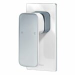 Seto Wall Mixer - Chrome & White | HYB66-301CW