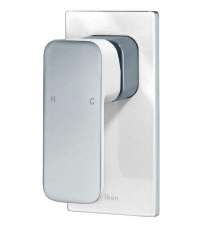 Seto Wall Mixer - Chrome & White | HYB66-301CW