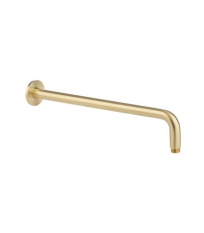 Shower Arm 400mm - Brushed Brass