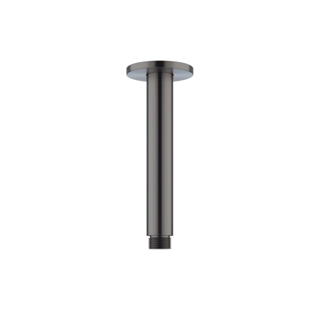 Shower Dropper 150mm - Brushed Gunmetal