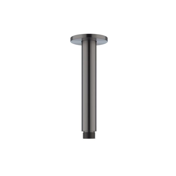 Shower Dropper 150mm - Brushed Gunmetal