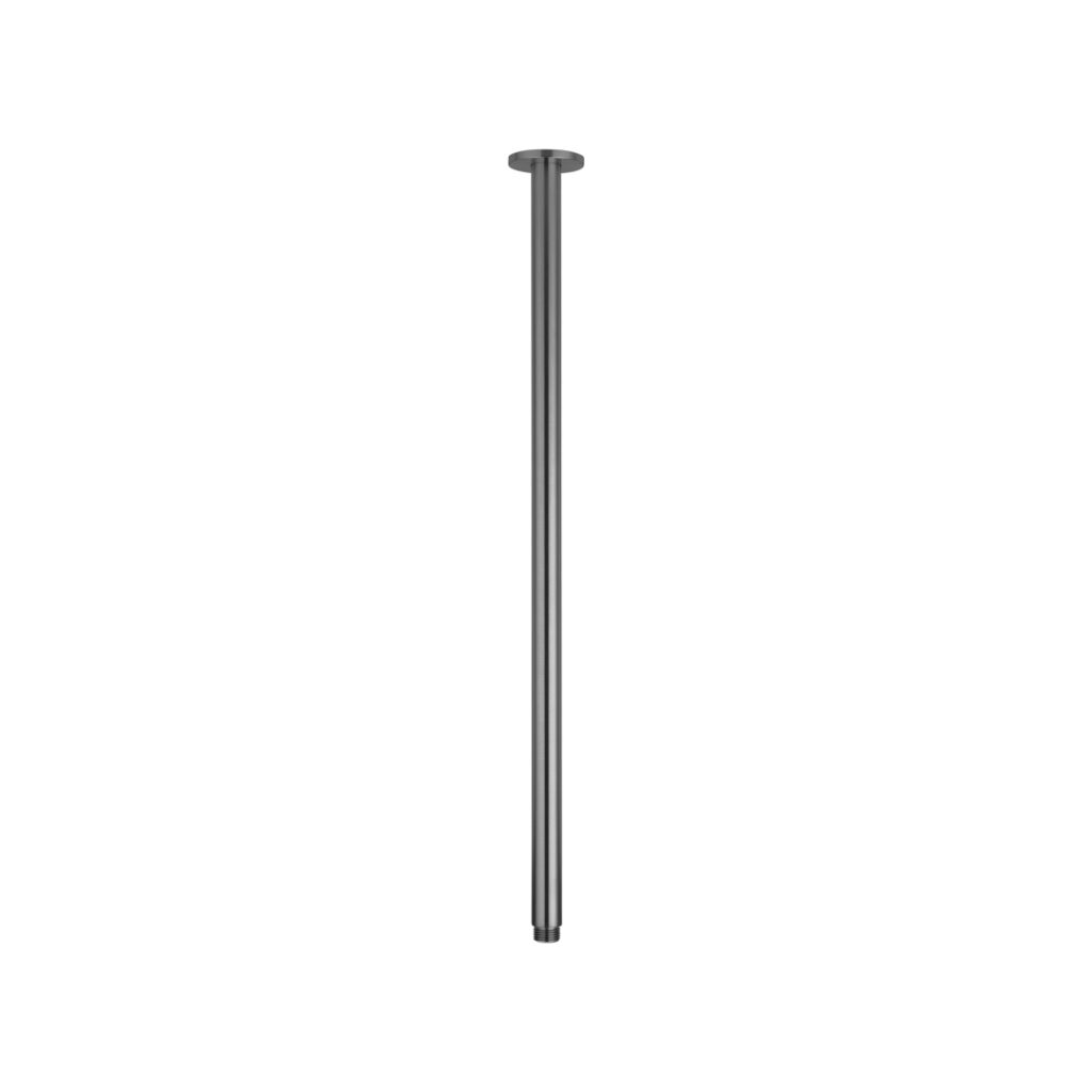 Shower Dropper Extended 600mm - Brushed Gunmetal
