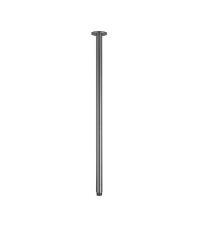 Shower Dropper Extended 600mm - Brushed Gunmetal