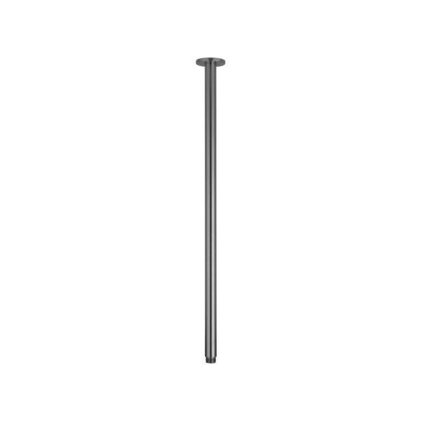 Shower Dropper Extended 600mm - Brushed Gunmetal