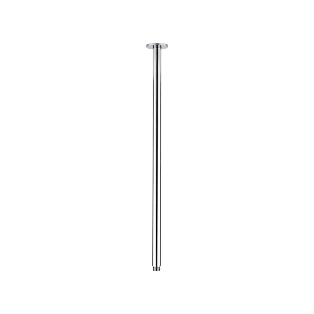 Shower Dropper Extended Round 600mm - Chrome