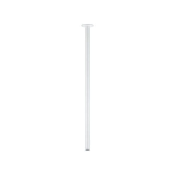 Shower Dropper Extended Round 600mm - White