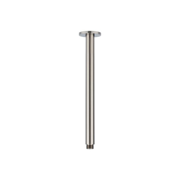 Shower Dropper Round 300mm - Brushed Nickel