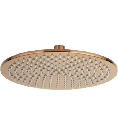 Shower Head Round 250mm - Brushed Copper