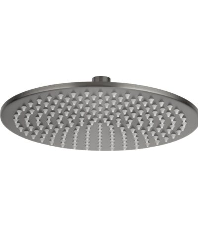 Shower Head Round 250mm - Brushed Gunmetal