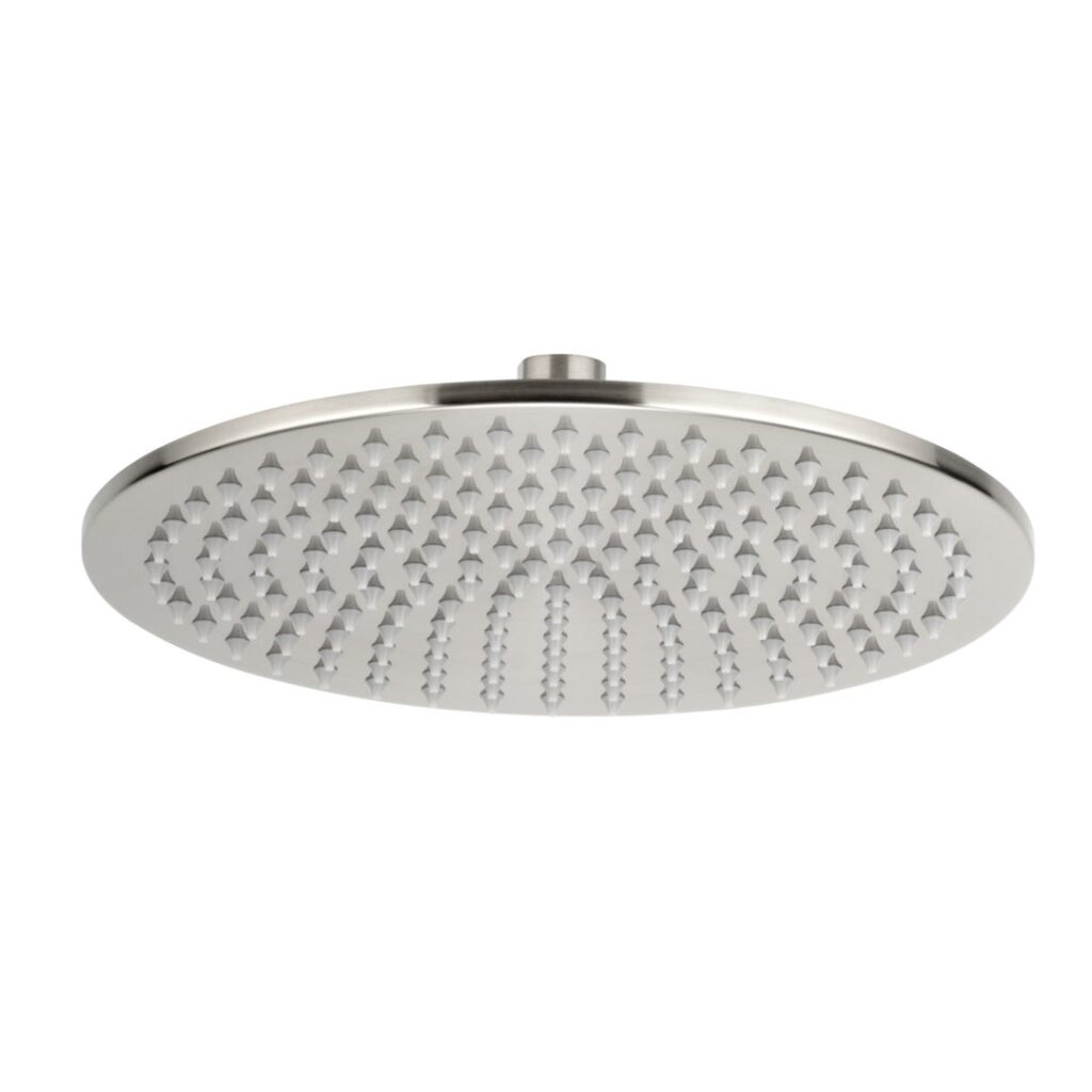 Shower Head Round 250mm - Brushed Nickel