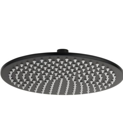Shower Head Round 250mm - Matte Black