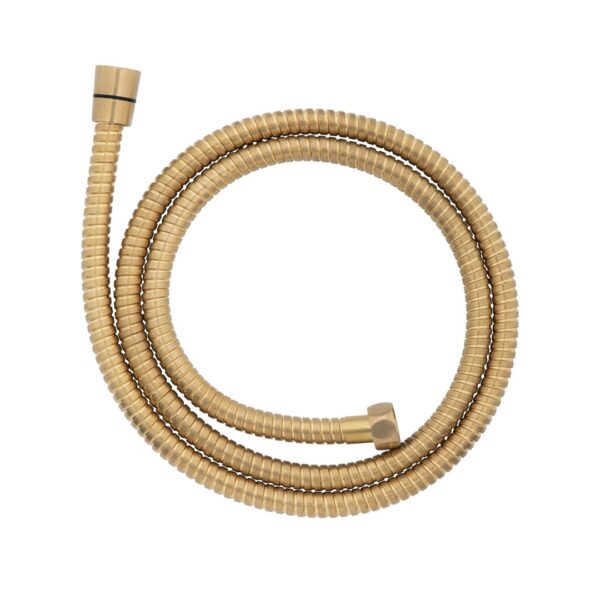 Shower Hose - Tumbled Aged Brass