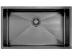 Single Bowl Sink - Gunmetal Black - 650x450x220mm | CJ-SINK-3N-GB