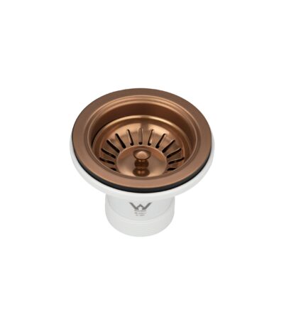 Sink Basket Waste - Brushed Copper